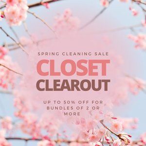 50% off Bundles of 2 or more Items + a FREE pair earrings!!!